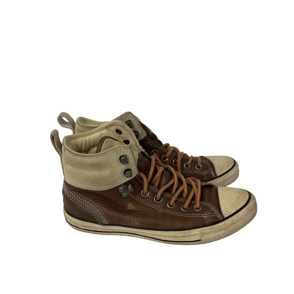 Converse All Star Brown Basketball Leather Shoes Unisex Size 7 Men 9 Women main image 9